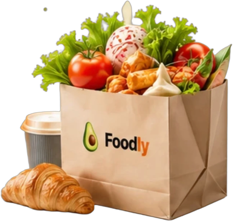 Пакет Foodly со свежей едой
